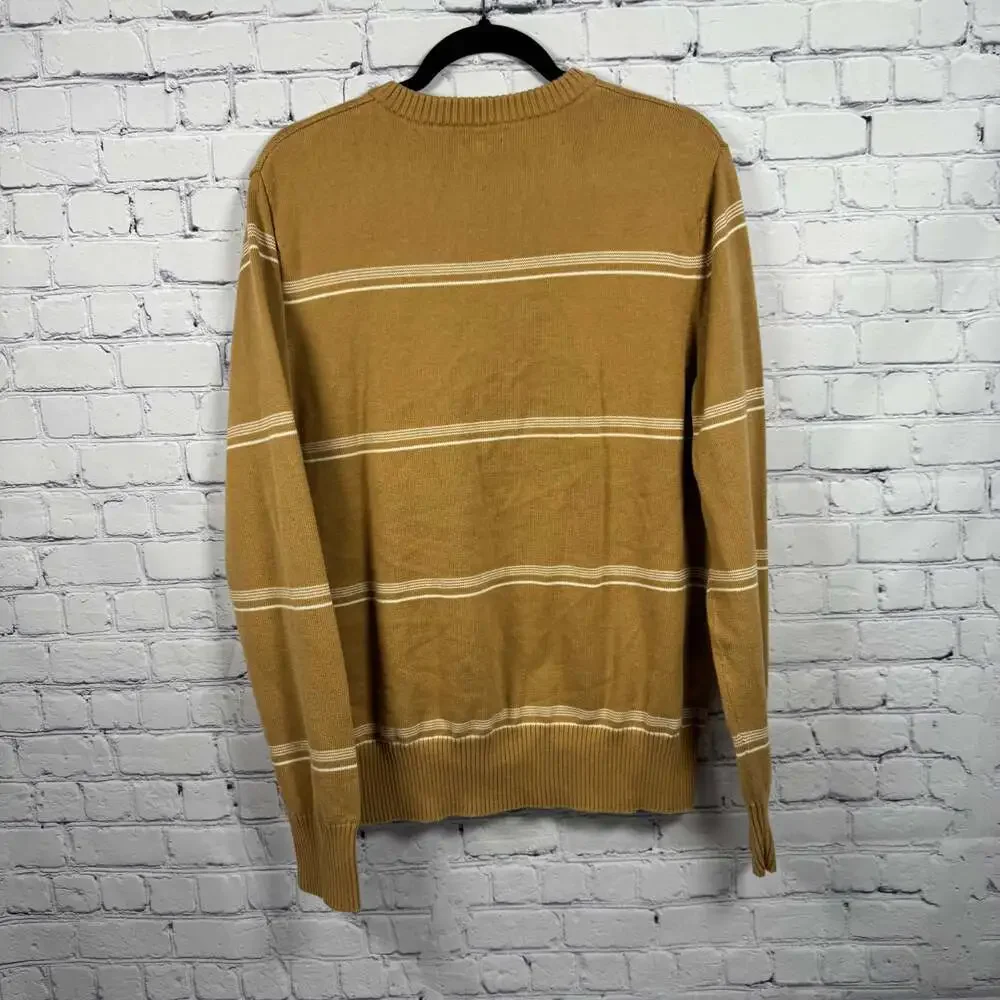 Mossimo Supply Co. Brown Tan Striped Sweater - Picture 3 of 7